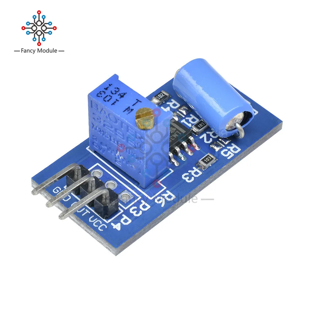 

LM393 Tilt Sensor Module Intelligent Car Accessories Tilt Sensing Probe