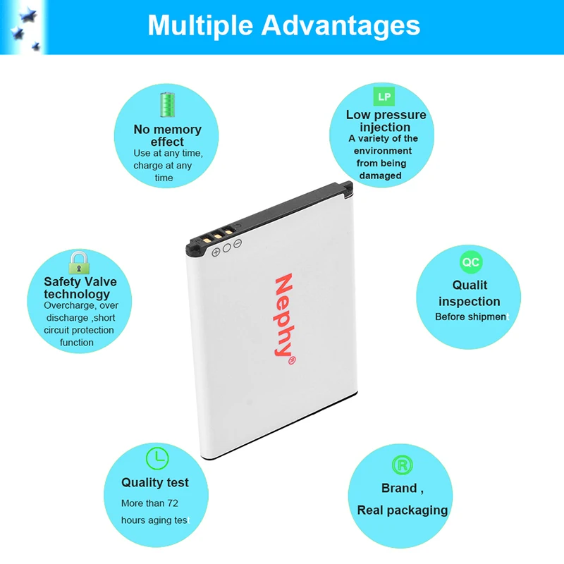Новый Nephy оригинальный BL171 Для Lenovo A356 A368 A390 A376 A370E A500 A60 A65 A319 BL 171 1500 мАч|Аккумуляторы
