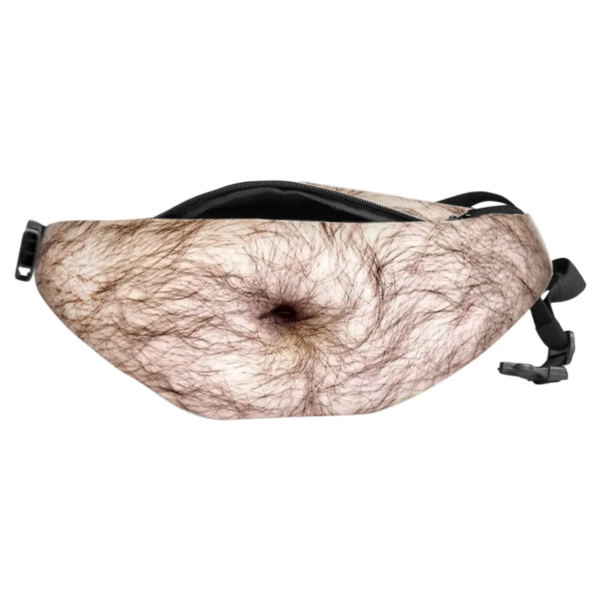 fanny pack hairy belly