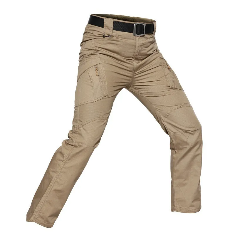 Ciudad Tactical Trekking senderismo caza pantalones hombres Combat SWAT ejército militar algodón muchos bolsillos estiramiento Flexible pantalones Casuales Ciudad Tactical Trekking senderismo caza pantalones hombres Combat SWAT ejército militar algodón muchos bolsillos estiramiento Flexible pantalones Casuales