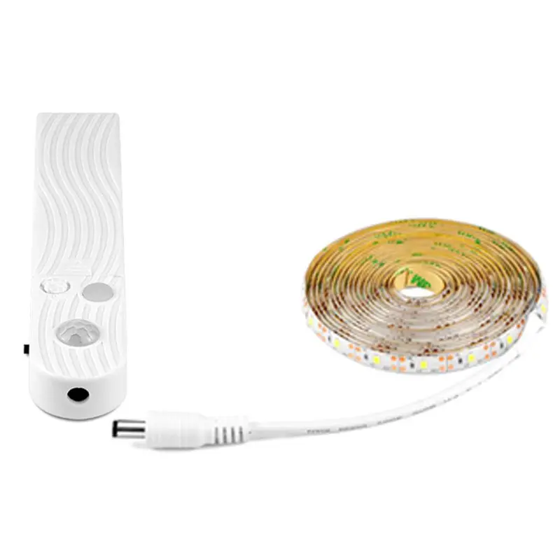 Светодиодный светильник USB лампа лента PIR Montion Датчик гибкий водонепроницаемый теплый белый 1 м 2 м 3 м шкаф гардероб для лестниц коридора