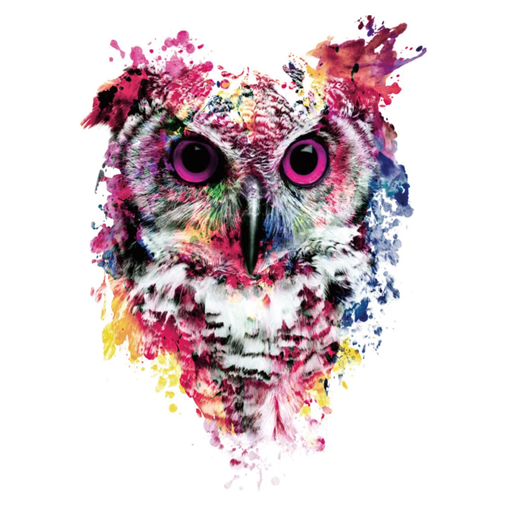 SHUOSI полная рукоделие diy алмазная живопись Сова Рисование квадратное сверло