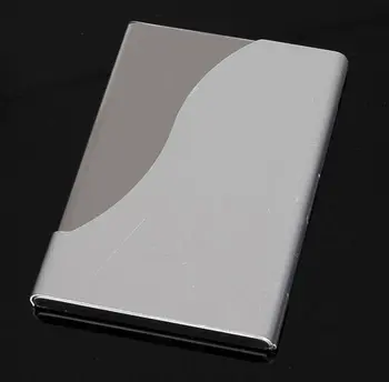 

10PCS BLANK ALUMINUM CARD HOLDER METAL POCKET BUSINESS ID CREDIT CASE FREE SHIPPING