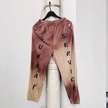 19SS Kanye West Sunday сервис CPFM брюки для отдыха уличная одежда хип-хоп Kanye West спортивные брюки Fog для мужчин и женщин спортивные штаны