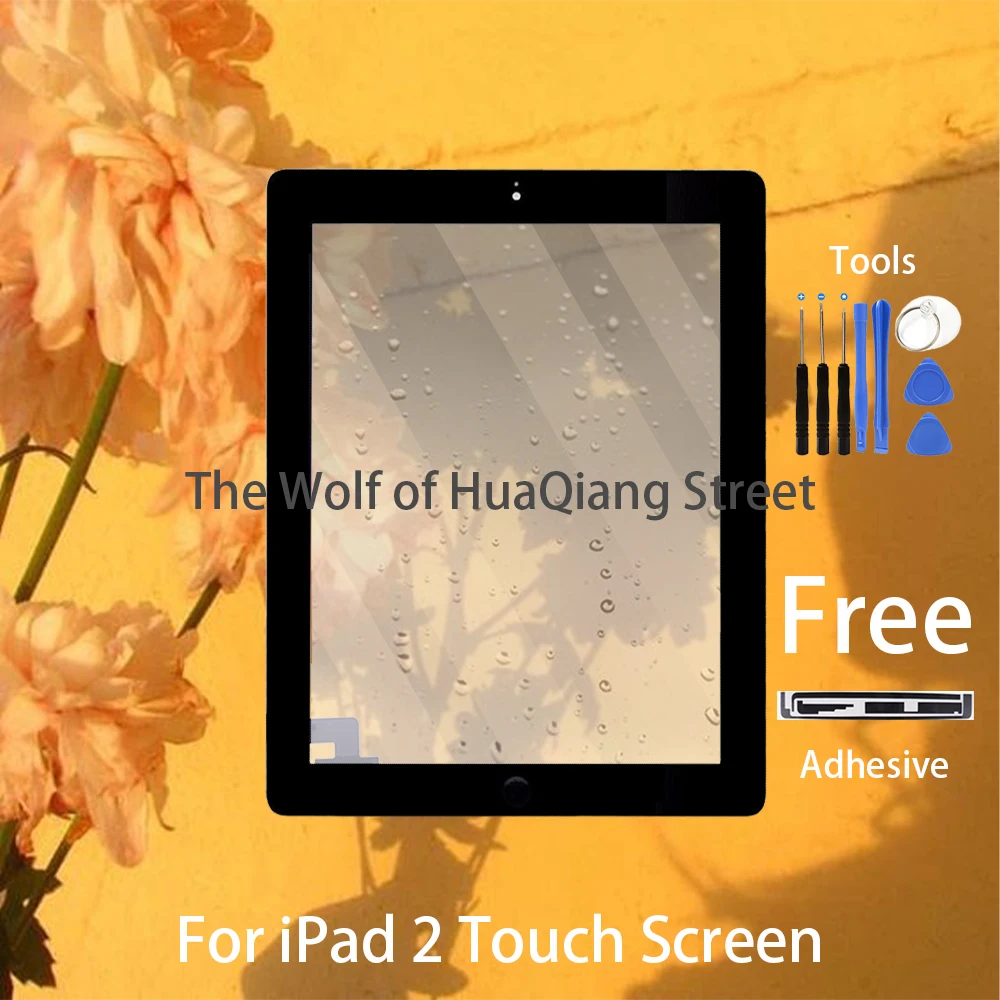 Продажа Лучший оригинальный для iPad 2 iPad2 2 й стол ЖК A1376 A1395 A1396 97 панель монитор модуль Замена + сенсорный экран сенсор дисплей