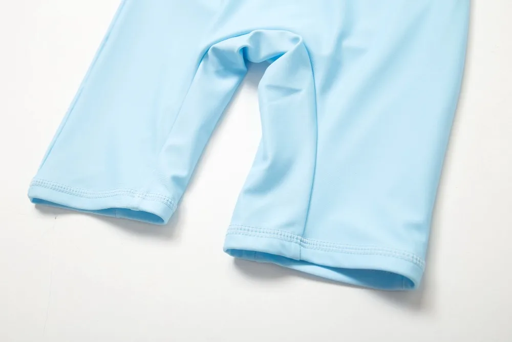 Купальный костюм для маленьких мальчиков UPF 50+ солнцезащитный цельный пляжный костюм с длинными рукавами