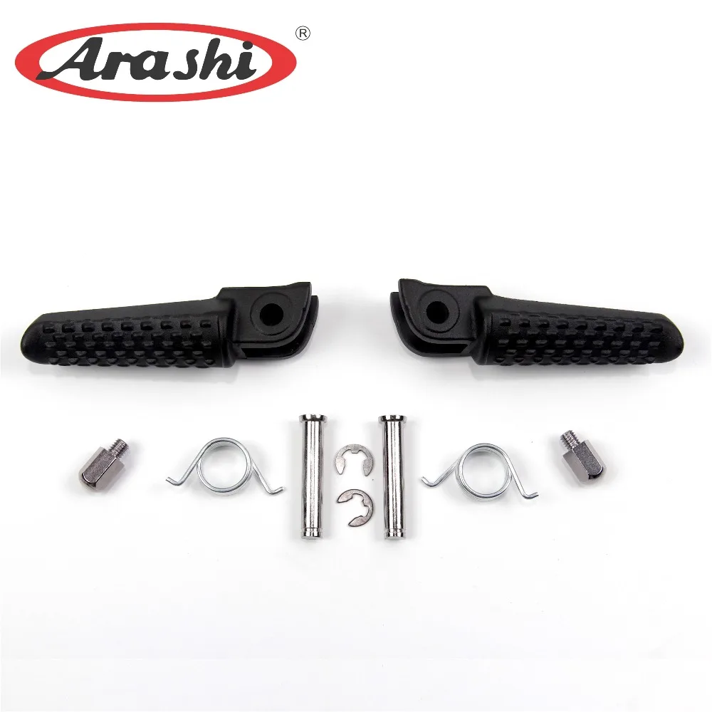 ARASHI Motorcycle Front Foot Pegs Footrests Pedals For Honda CBR1000RR 2004- 2007 CBR 1000 RR 1000RR CBR1000 2005 2006 Aluminum