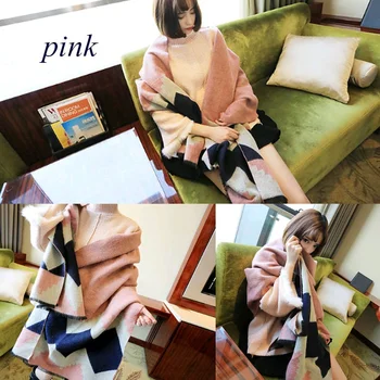 

Spring Winter Women Warm Wool Cashmere Stole Scarves Scarf Shawl