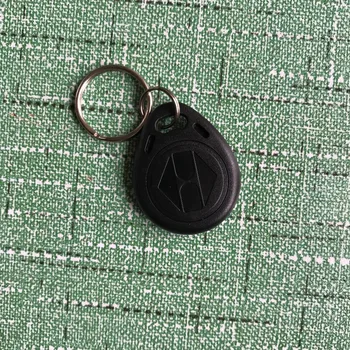 

100pcs 125khz rewritable T5577 writeable rfid keyfobs/tag for hotel key black color