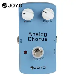 JOYO JF-37 аналоговый Хор электрогитары аудио педаль эффектов коробка True Bypass музыкальный инструмент Аксессуары для гитары