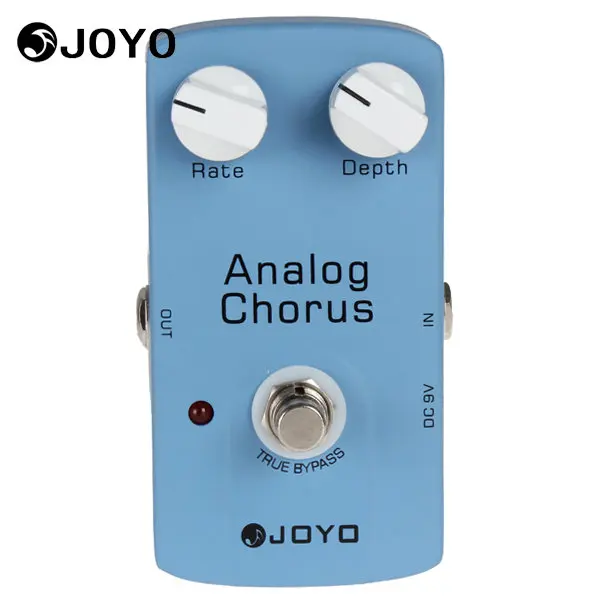 JOYO JF-37 Analog Chorus Electric Guitar Audio Effect Pedal Box True Bypass Musical Instrument Guitar Accessories joyo jf 37 guitar effect pedal analog chorus electric true bypass guitar audio pedal box musical instrument accessories
