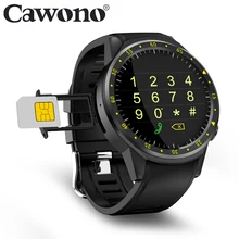 Cawono CN1 smart watch GPS Спорт Смарт часы умные часы мужские фитнес браслет телефон с Камера высотомер SmartWatch Поддержка sim-карты сердечного ритма наручные часы для IOS телефонах Android