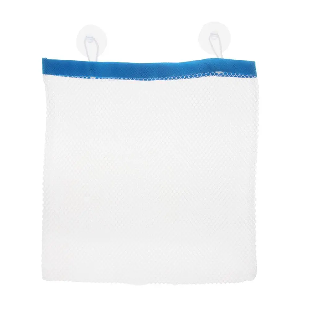 

Baby Bath Net Suction Storage Folding Hanging Mesh Net Bag infant Bathroom Bath Tub Toys kids Storage Bath Accessories