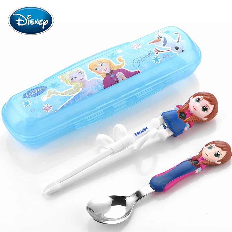 Disney детские палочки для еды одежда с героями мультфильмов учебные обучения
