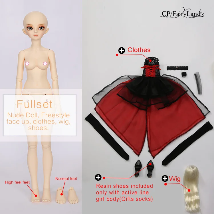 Fairyland Minifee Celine Rendia Chloe Mirwen Eva Rena полный набор, посылка, набор для куклы из смолы BJD 1/4 MNF FL