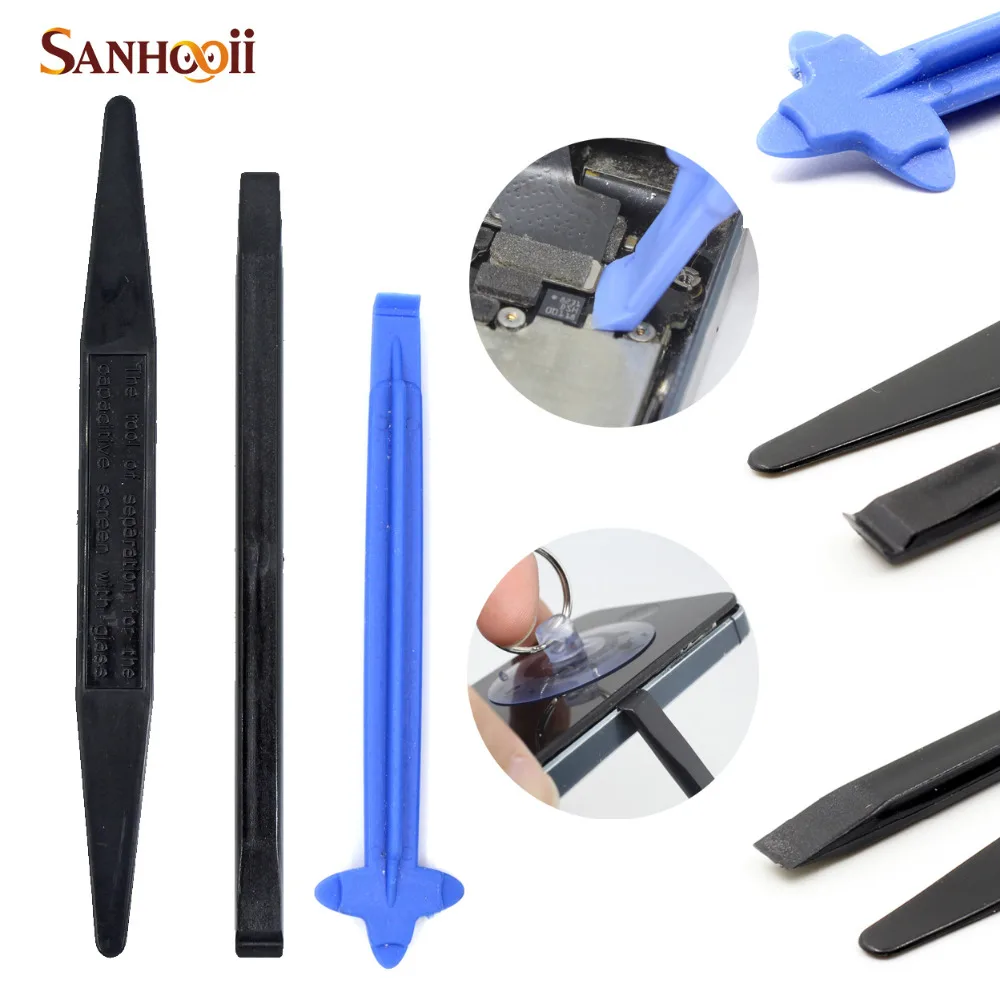 SANHOOII Universal 12in1 Mobile Phone Repair Tools Kit Spudger Pry Screen Opening Tool Teardown Hand Tools