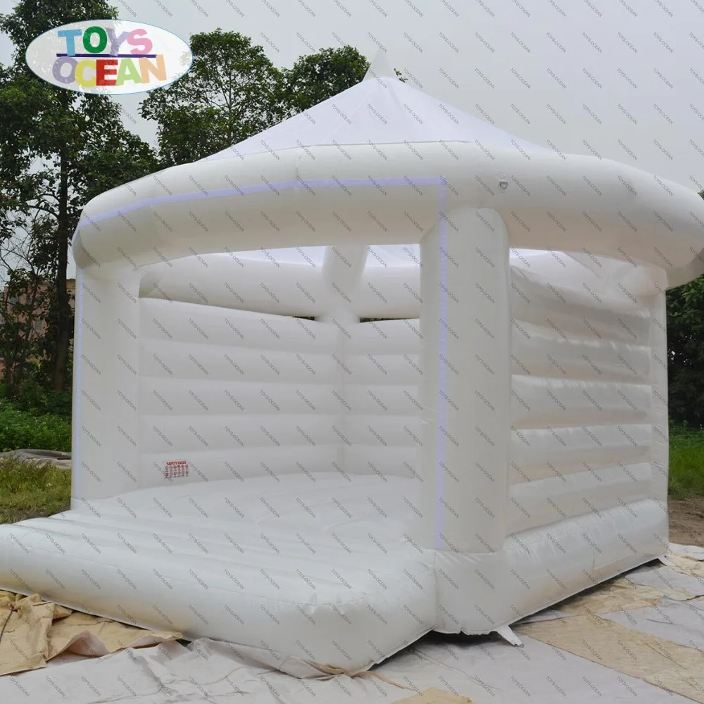 5x4x4 м надувной белый свадебный прыжки надувной дом замок с палаткой