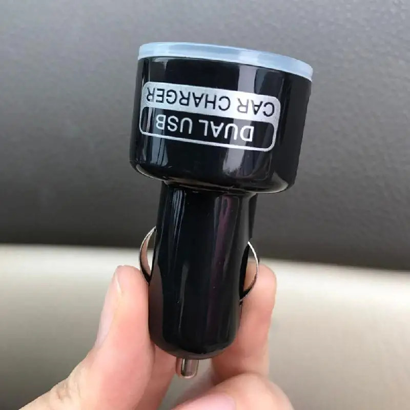 Автомобильное зарядное устройство r29 с 2 портами USB для прикуривателя|Зарядные