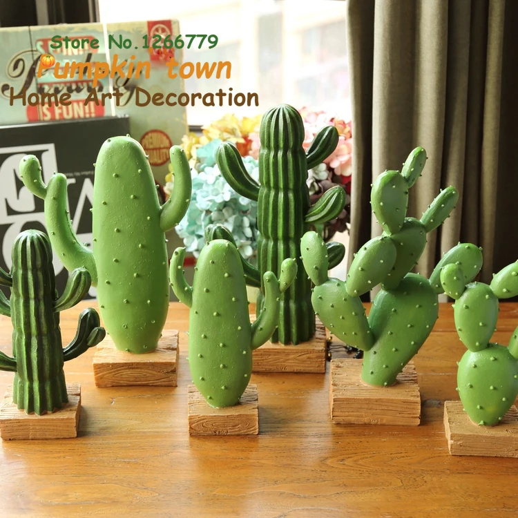 

NEW Nordic INS style creative resin cactus decoration,home furnishings,living room/TV cabinet/office/restaurant/shop decorations
