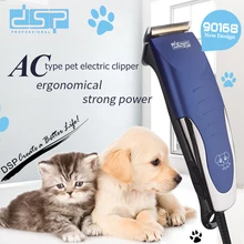 DSP Электрический триммер для волос электрическая машинка для стрижки волос универсальный триммер для домашних животных Парикмахерская специальная милая собака логотип 220-240 В