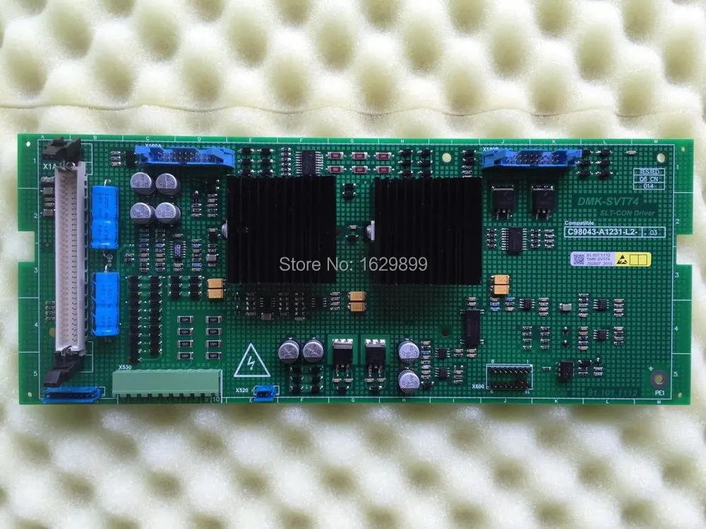 

2 pieces offset connecting part of power converter SVT board 91.101.1112 MO machines SVT board C98043-A1231 motherboard