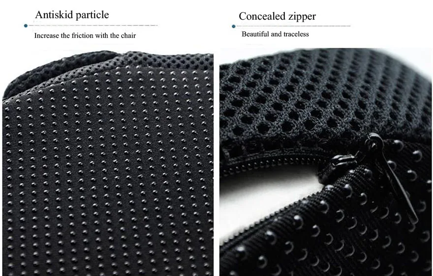 High quality Memory  Foam Non-slip Cushion Pad Inventories,Adjustable Car Seat Cushions,Adult Car Seat Booster Cushions