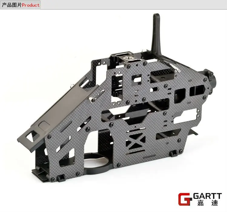 

GT500 Flybarless CF & Metal Main Frame Assembly Belt Version100% FITS Align Trex 500 Big Sale