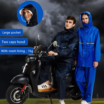 

Waterproof Raincoat Women/Men Suit Rain Coat Outdoor Hood Women's Raincoat Motorcycle Fishing Camping Rain Gear Men's Rainwear
