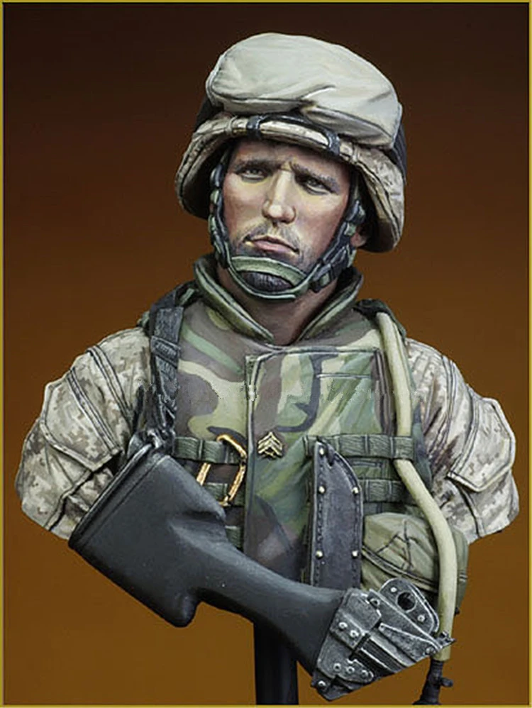

1/10 Resin bust model kit WW2 soldiers model figures Unpainted X50