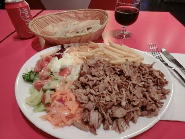 Электрический слайсер для кебаба doner нож для шаурмы ручной обжарки мяса машина для резки Гироскопический нож 220-240 в 110 В два лезвия