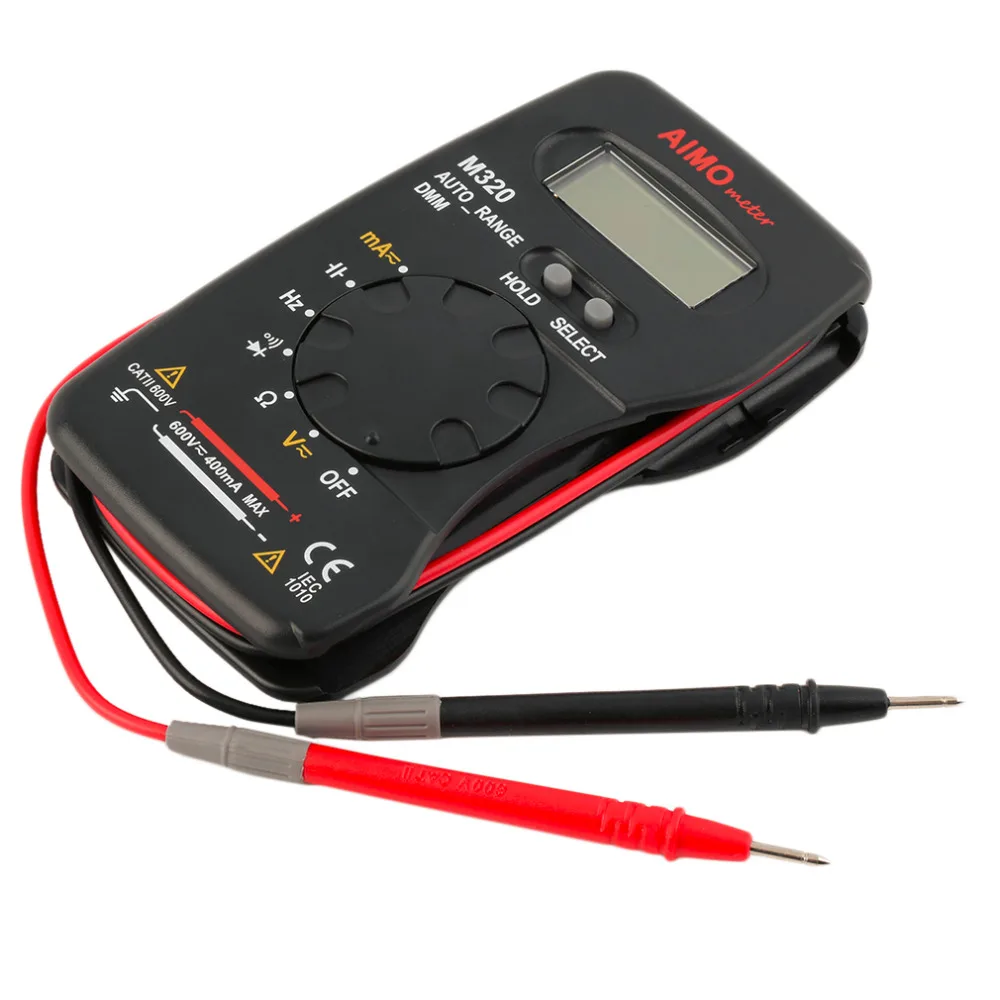 

1Pc Pocket Digital Multimeter DMM Frequency Capacitance Tester Auto Range Tester
