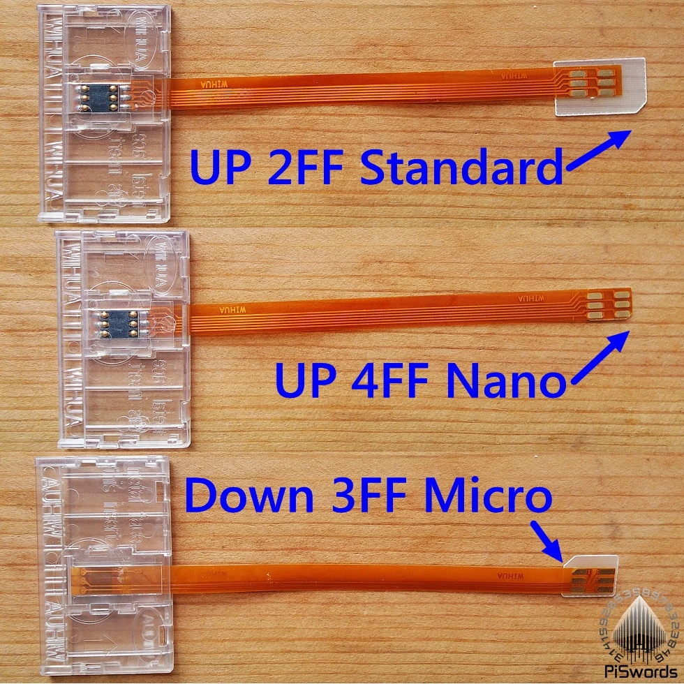 Конвертер smartcard в nano sim micro u sim карта micro sim карта стандартная sim u sim карта 2FF 3FF 4FF адаптер конвертер