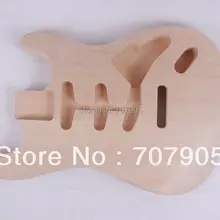 Один электрогитара тела Незаконченный липа прекрасное качество