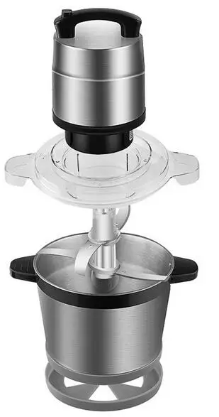 Meat Grinders grinder USES a 6-liter multi-purpose electric stainless steel blender to crush and chilli vegetables