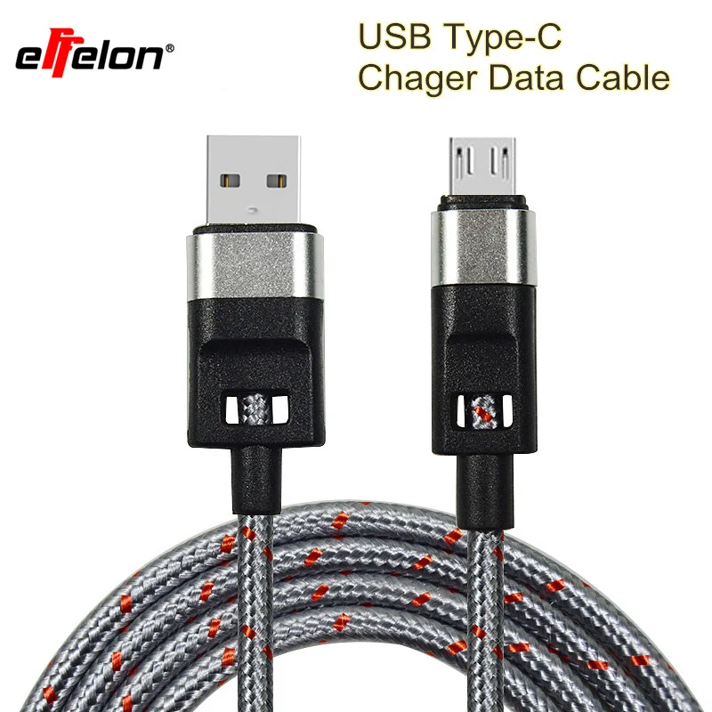Effelon Мобильный Телефон USB Type-C Chager Кабель для Передачи Данных Для huawei P9 плюс/Nexus 5X6