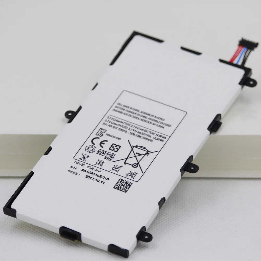 2 шт./лот ISUNOO T4000E сменный аккумулятор Tab для Samsung Galaxy Tablet 3 7 0 T211 T210 T215 T210R T217A SM-T210R T2105