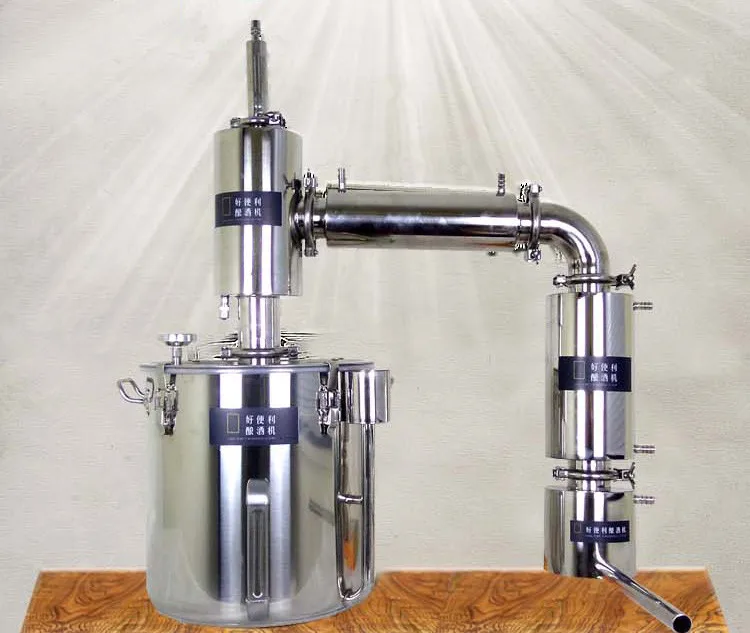 

Diversion Cooling Design Home Kit Distilling Column ALCOHOL Moonshine Hooch Vodka Whisky Brandy Distiller Water Juice Maker