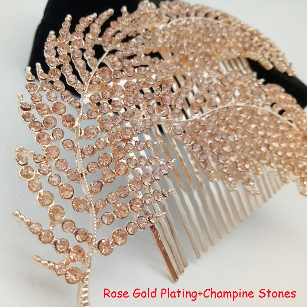 Zinc Alloy Hair Combs (8)