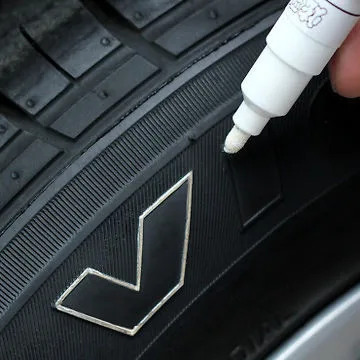 Инструменты для ремонта шин 12 шт. белый водонепроницаемый Перманентный автомобиль шины протектора краски маркер ручка шины мотоцикл