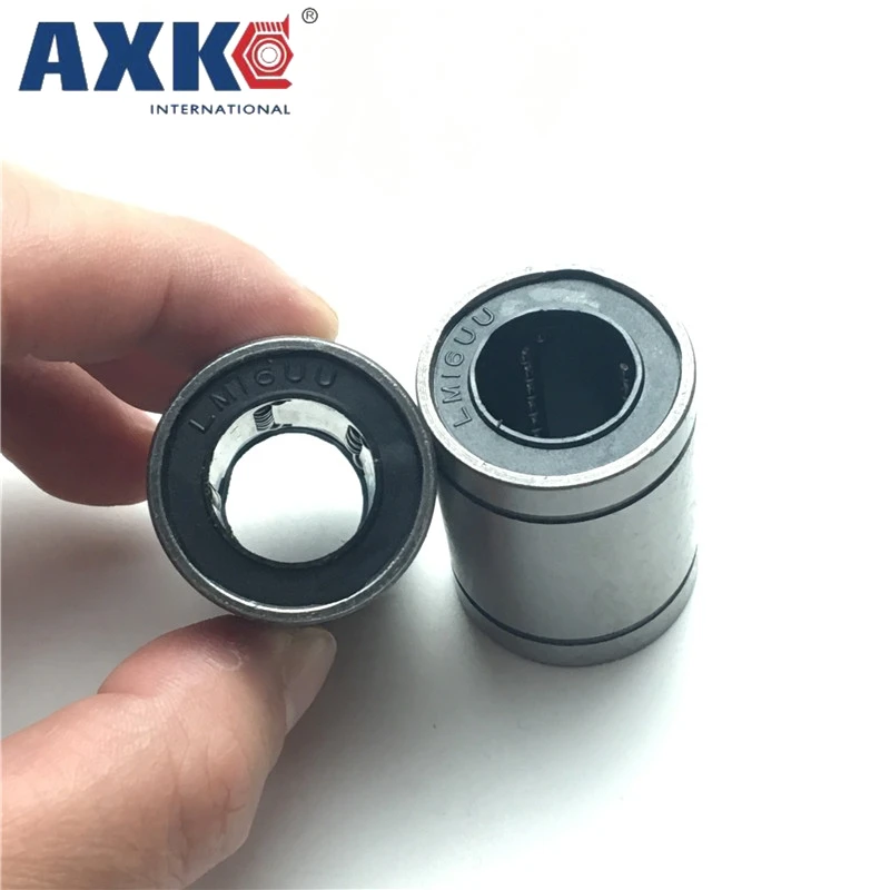 

LM6UU LM8UU LM10UU LM12UU LM20UU Linear Ball Bearings 6mm 8mm 10mm 12mm 20mm Part Bush Bushing Steel for 3D Printers Parts