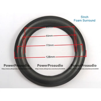 

50PCS 5 inch foam speaker surround repair part --for Woofer / Bass