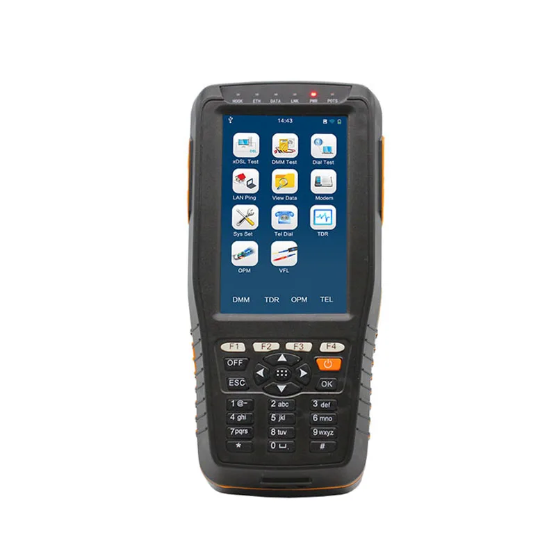 

TM600 ADSL2+ Tester (ADSL/ADSL2+ /TDR Function/Tone Tracker, all-in-one unit)