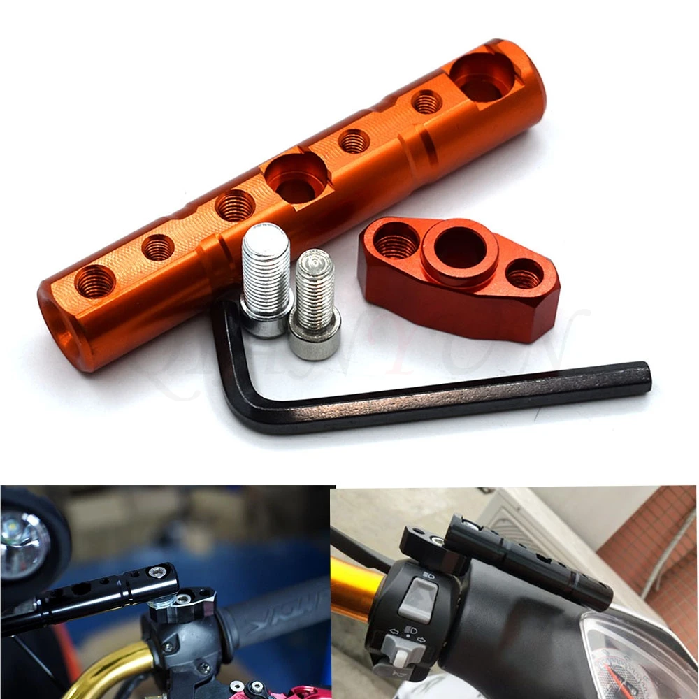 

Universal motorcycle multi-function bracket extension rail For HONDA CBR125R CBR150R CBR250R CBR300R CBR400 CBR500R CBR600F