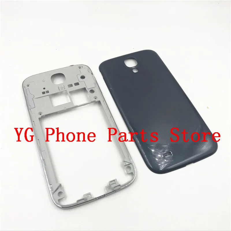 para Samsung Galaxy Habitação do Telefone com Porta Traseira da Bateria para Samsung Médio + Capa Quadro s4 I9500 I9505 5 do telefone com porta traseira da bateria