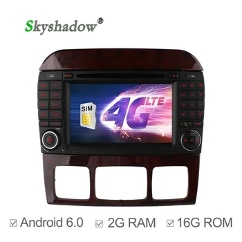 

C500 2GB RAM 4G SIM LTE Android 6.0 Car DVD Player RDS Radio WiFi Bluetooth GPS Map DVR camera TPMS OBD for Benz W215 W220 S280