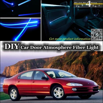 

interior Ambient Light Tuning Atmosphere Fiber Optic Band Lights For Dodge Intrepid Inside Door Panel illumination Not EL light