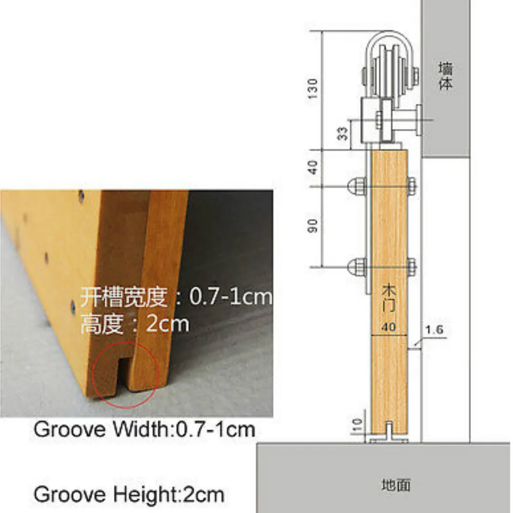 150 см/183 см/200 см/244 см/300 см/366 см/400 см|sliding barn door hardware|sliding doorbarn hardware |