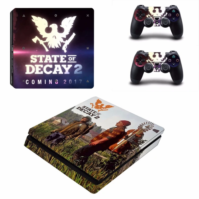 Game State of Decay 2 PS4 Slim Skin Sticker For Sony PlayStation 4 Console  and 2 Controllers PS4 Slim Skin Sticker Decal Vinyl - AliExpress