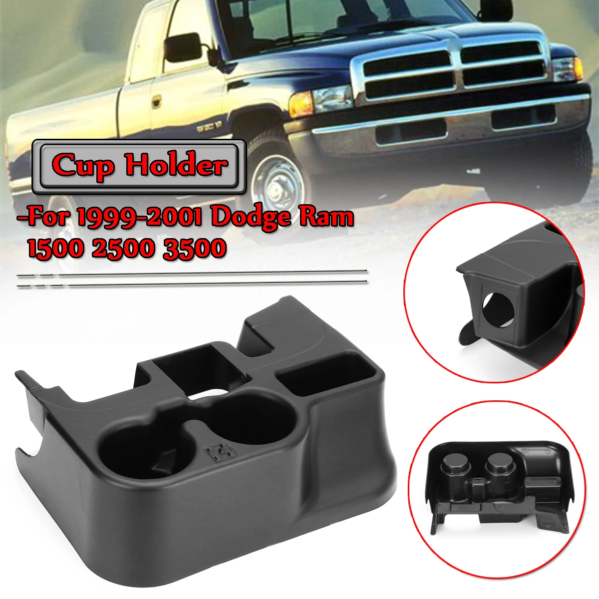Dodge Ram Door Cup Holder Insert