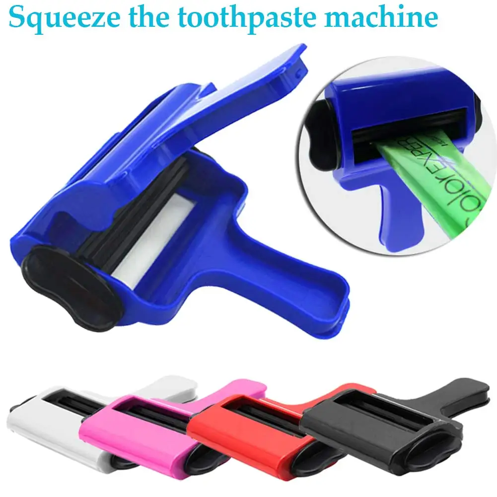 

Plastic Toothpast Paint Paste Squeezer Tool Hand Cream Hair Color Salon Styling Tube Squeeze Tools Bathroom Accessories